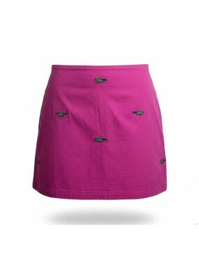 Lilypod Womens Pink Embroidered Skirt Casual Summer Wear Size 10